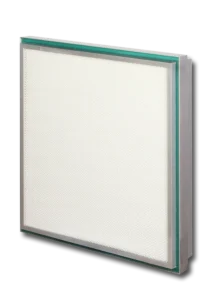 Filter za vazduh gel tipa zaptivke, sa metalnim ramom i zelenim okvirom