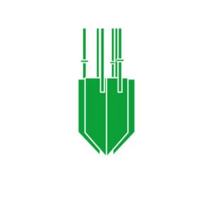 Piktogram elektrode u zelenoj boji