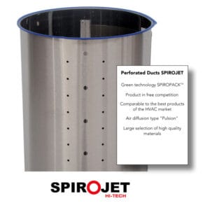 SpiroJet perforirani ventilacioni kanal