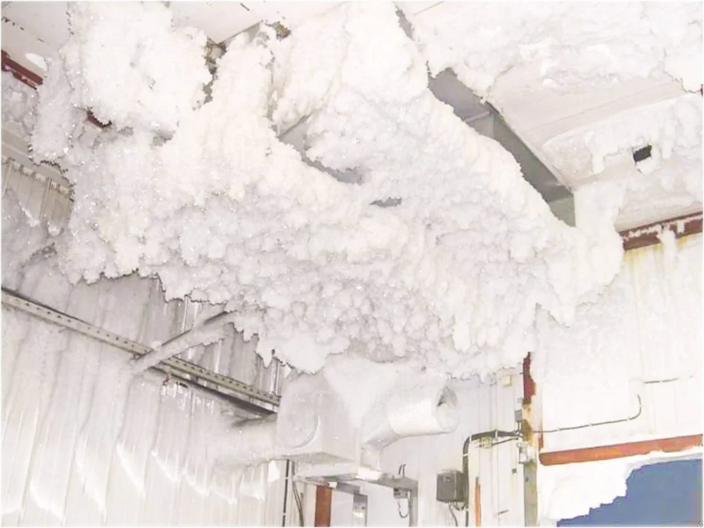 Pojava leda u hladnjači usled nekontrolisane vlage