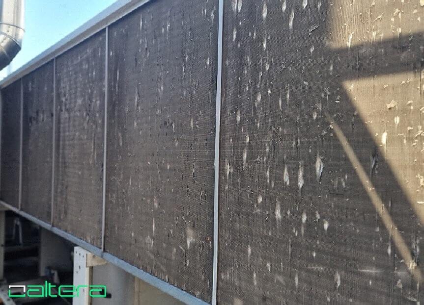 Prljav razmenjivač površina na čileru