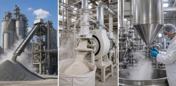 Primeri industrija u kojima dolazi do intenzivnog nastajanja prašine